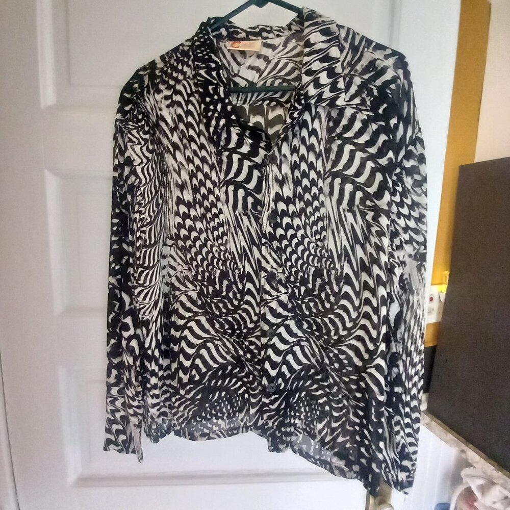 Truly UNIQUE mens party shirt M